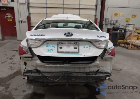 2012 Hyundai Sonata Hybrid from USA, damaged, VIN KMHEC4A46CA040485